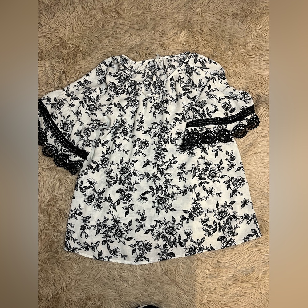 Floral blouse